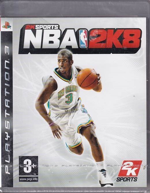 NBA 2K8 - i Folie - PS3 (AA Grade) (Genbrug)